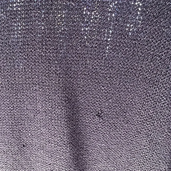 Vintage St. John for Saks embellished knit sweater Dress Navy Women's Sz 8 USA - Picture 12 of 15